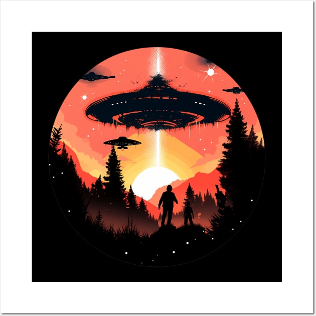 ufo Wall Art by skatermoment